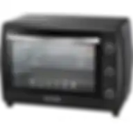 Black+Decker 70L Toaster Oven With Double Glass And Rotisserie TRO70RDG-B5 Black