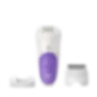 Braun Silk-Épil 5 Epilator, White Se 5541 Wet & Dry Cordless Epilator With 5 Extras Including A Shaver Head And A Trimmer Cap