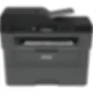 Brother Monochrome Multifunction Laser Printer Dcp-l2550dw