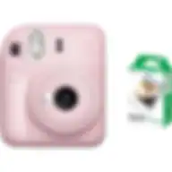 Fujifilm Instax Mini 12 Instant Camera Blossom Pink + 1 Pack Film
