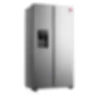 Hoover 508Ltr Side By Side Refrigerator With Water Dispenser, Silver_Hsb-H508-Ws