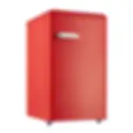 Hoover 123Litre Retro Single Door Refrigerator_Hsd-K123R