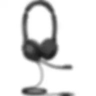 JABRA Evolve2 30 Se Ms Wired Stereo Headset, Dual Speaker Stereo Design, 28mm Drivers, Noise Isolation For Clearer Speech, Usb Type-a