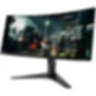 Lenovo 34 Inch Curved Wide Qhd Va 165hz 0.5ms Gaming Monitor With Hdmi 2.0, Dp, Raven G34w-30 Black