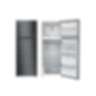 Midea Double Door Refrigerator Net Capacity 466L Silver Finish Glass Shelves