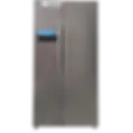 Midea 690L Gross Side By Side 2 Door Refrigerator Stainless steel HC689WENS