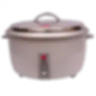 Mitshu Automatic Rice Cooker 40 Cups Mrc-60