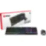 Msi Vigor Gk30 Combo Us Mechanical-like Rgb Gaming Keyboard Black