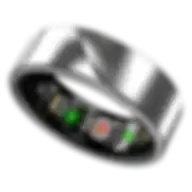 Noise Luna Smart Ring Size 9 Starlight Silver Nbr1-9-ssdvr