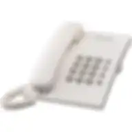 Panasonic Corded Telephone White Kx-ts500