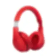 Promate Foldable Wireless Over-ear Sweat-proof Bluetooth 5.0 Hi-fi Stereo Headset Plush Red