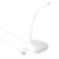 Promate High Definition Omni-directional Usb Microphone With Flexible Gooseneck Led Indicator And Built-in Anti-tangle Cord Promic-1 White