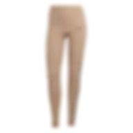 Adidas Women Optimé 3-stripes Full Length Leggings Chalky Brown Jx7319 Size 2xs