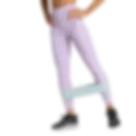 Adidas Women Optimé Stash 7/8 Leggings Powder Plum Jw7612 Size 2xs