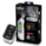 Braun Thermoscan 7+ Ear Thermometer Irt6525 + Pulse Oximeter Yk-81ceu Promo Pack