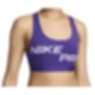 Nike Pro Swoosh Light Supportwomen's Non-padded Graphic Sports Bra Fn2749-547 Size L